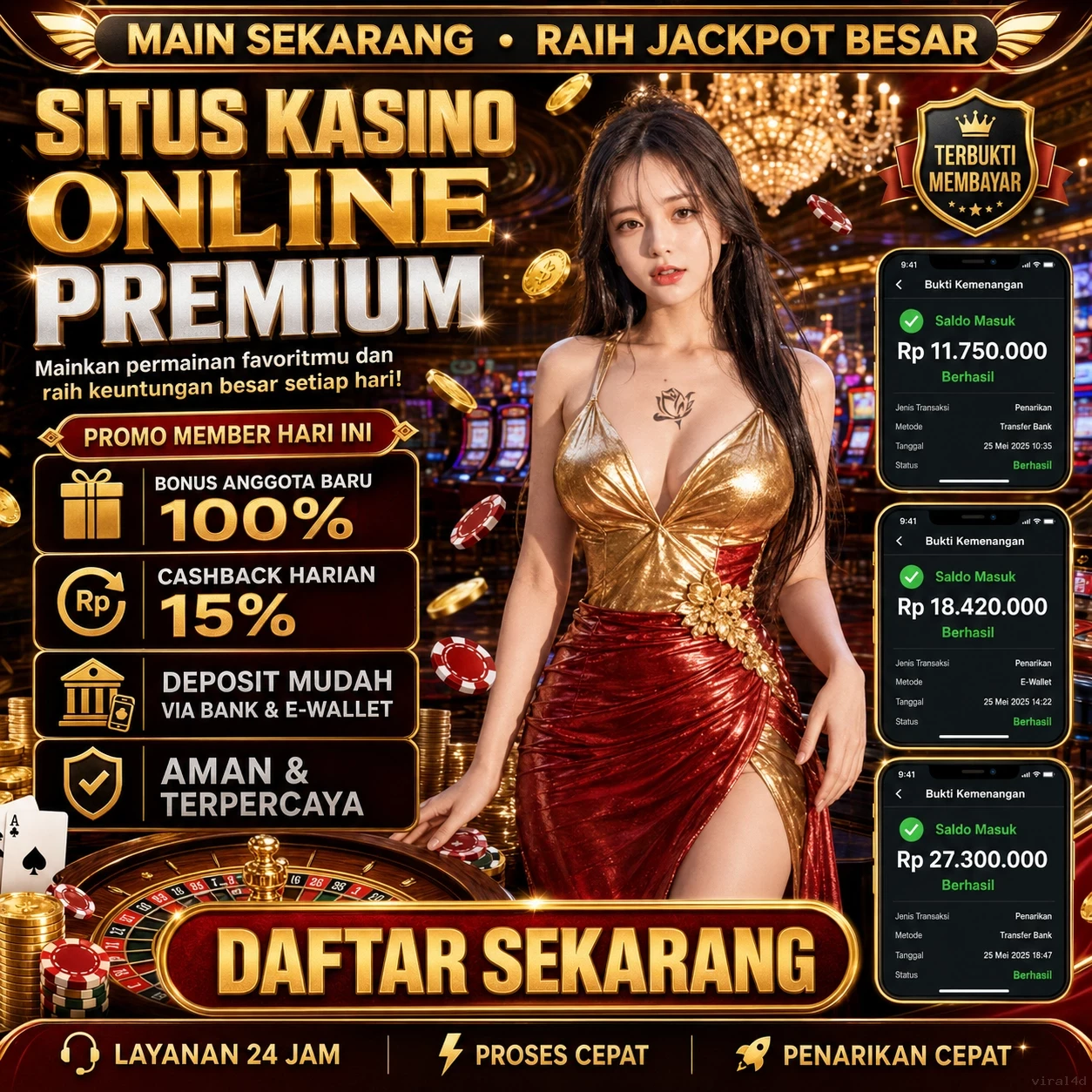 Hasil Security Scan viral4d